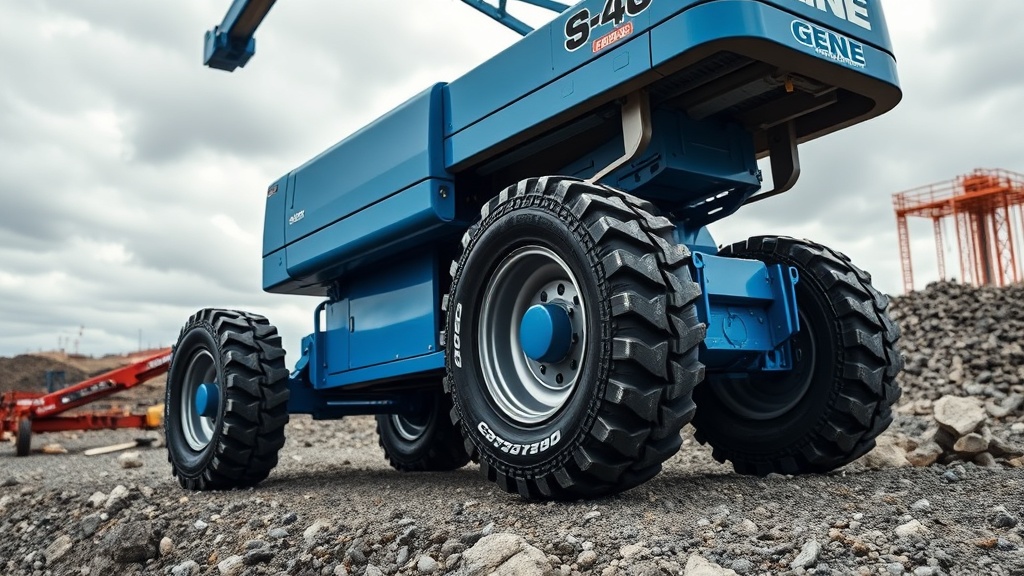 Genie S-40 Arazi Lastik Seçenekleri ve Performansı