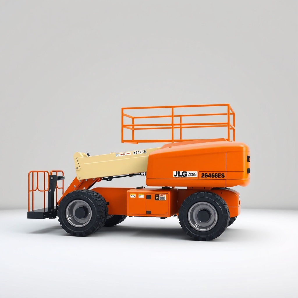 JLG 2646ES bakım istasyonunda
