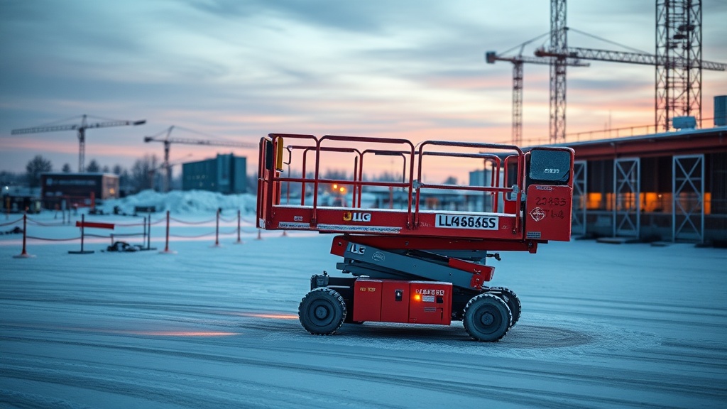 JLG 2646ES Soğuk Hava Çalışma Performansı ve Akü Verimliliği