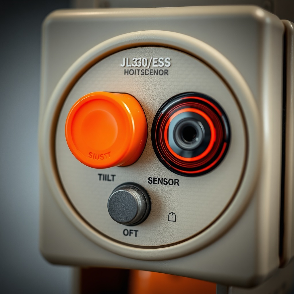 JLG 1930ES sensor array close-up: tilt sensor